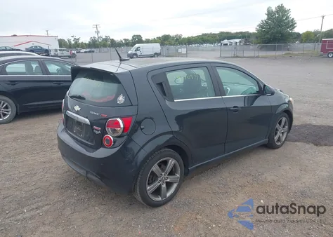 2013 Chevrolet Sonic Rs Auto from USA, damaged, VIN 1G1JG6SB6D4212202